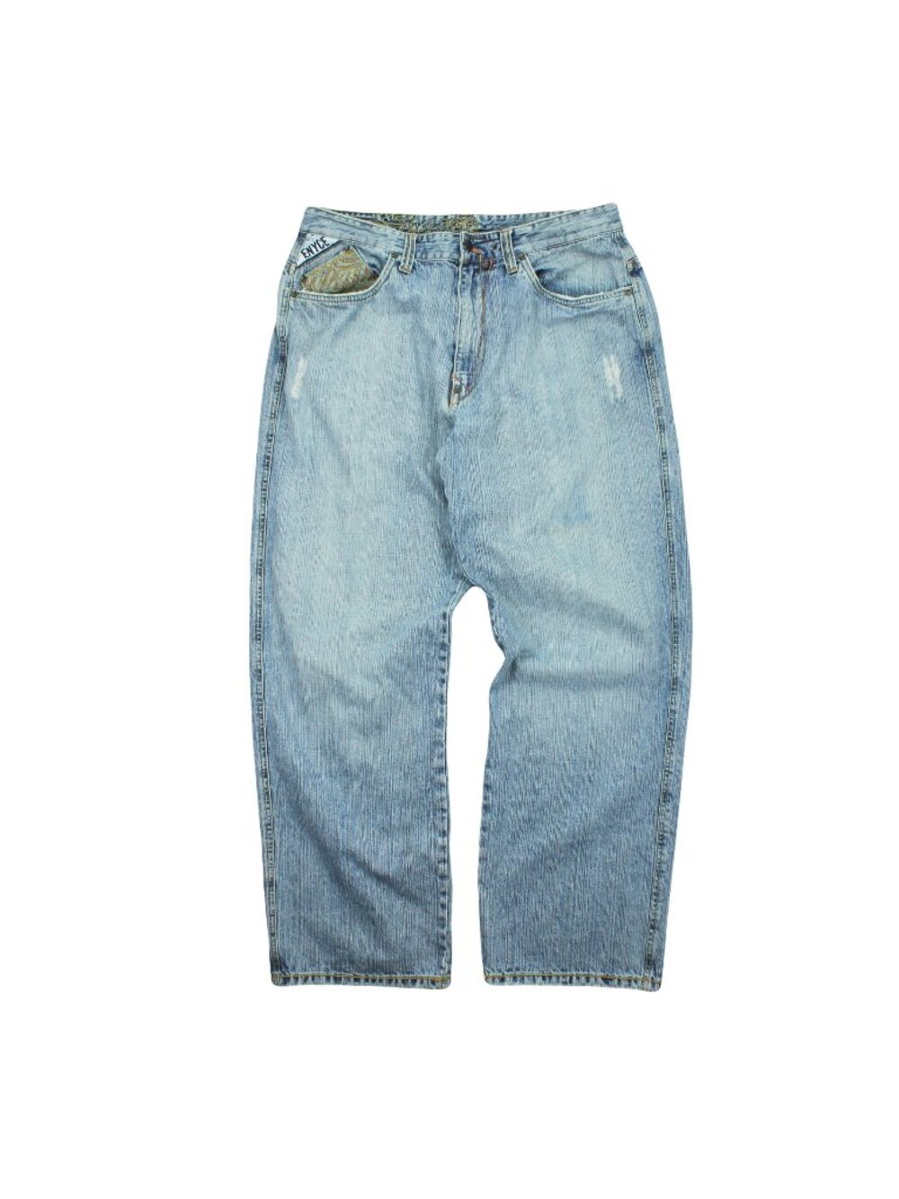 Y2K Enyce Baggy Light Wash Denim 36